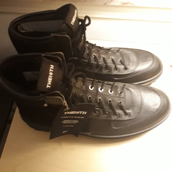Nike Xara Hiking Winter Tactical Mens Boot. "THE 10TH" Size 14 Black - Picture 2 of 3